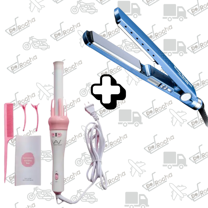 Combo rizador automático+Plancha alisar